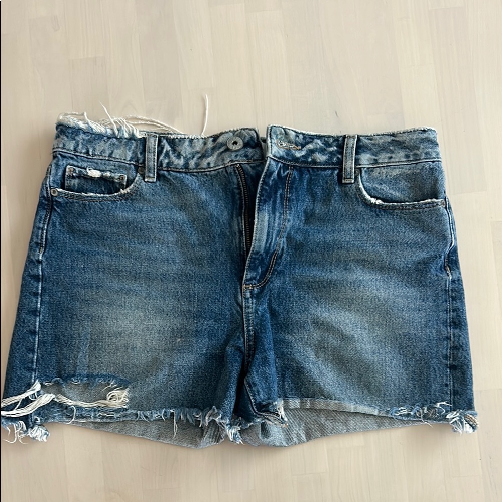 Paige Denim Distressed Women Shorts